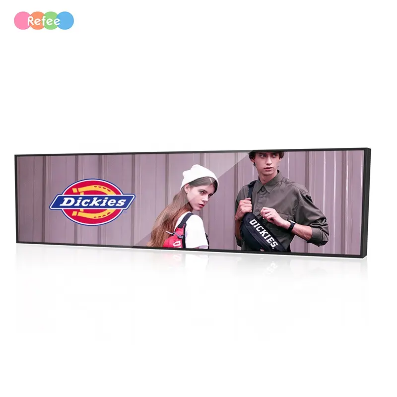 Refee 23in 35in 47in Smart Display LCD-Display-Streifen Stretched Bar LCD-Display