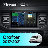 TEYES CC4 Para Volkswagen Crafter 2017 - 2021 CarPlay Android Auto 2DIN Radio para coche