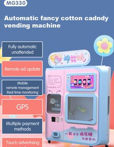 Fully Automation Professional <strong>Sugar</strong> <strong>Cotton</strong> <strong>Candy</strong> <strong>Making</strong> Fairy Floss Machine Commercial Vending Machine Marshmallows for Kids - Product Image 6