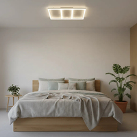 Facile à Installer 595x595 40W LED Plafond Plat Grill Panneau Lumineux Led Panneau Lumineux Luminaires Moderne Led Lumière Plafond