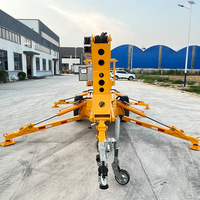 Nacelle élévatrice articulée mobile remorquable 10-24m pour travaux en hauteur à vendre avec certifications CE ISO