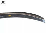 Spoiler Bagasi Belakang Serat Karbon Sayap Gaya GP untuk Bibir Belakang Mercedes Benz C200 C300 W205 Coupe C63 AMG S 2 Pintu