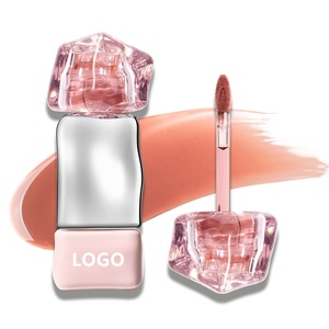 Plombier pour les lèvres de maquillage avec logo personnalisé, brillant teinté non collant, hydratant, finition brillante, huile pour les lèvres légère et brillante - Product Image 5