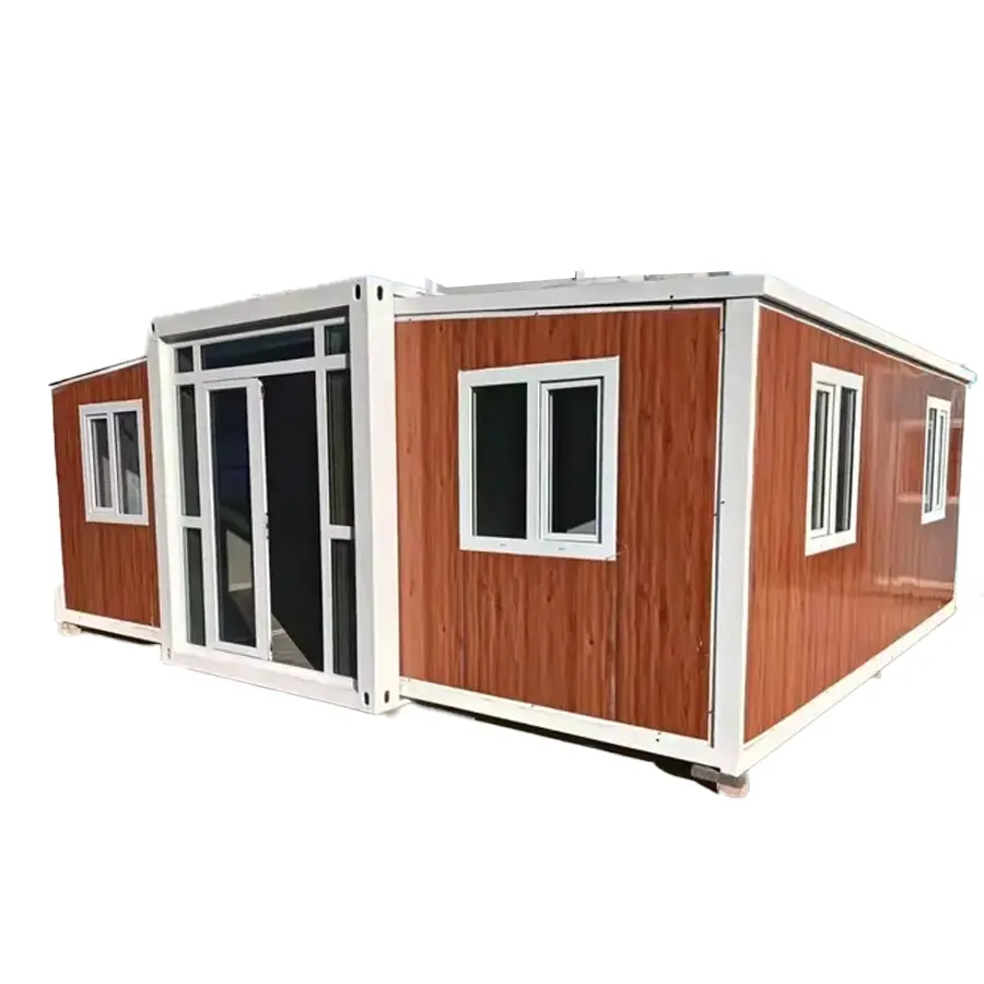 Großhandel vorgefertigtes modernes tragbares Containerhaus vorgefertigte mobile Homes modulare Luxusvilla erweiterbares Containerhaus