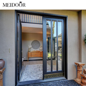 Porte Interne per Edifici Commerciali e Hotel, Porte a Battente in Alluminio Personalizzate con Serratura - Product Image 3