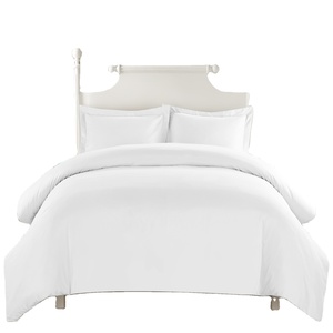 Queen Luxury Microfiber 1000-TC Juego de <span class=keywords><strong>funda</strong></span> nórdica Edredón de 3 piezas con cremallera Estilo tejido Liso para uso en Hoteles para niños - Product Image 6