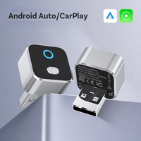 Adaptateur sans fil 2-en-1 CarPlay Android Auto, Dongle USB Portable Bluetooth/WiFi, Garantie 1 an pour la vente en gros automobile et les usines OEM