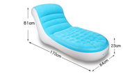 Fauteuil gonflable Intex 68880, mobilier d'intérieur, boîte en PVC, canapé d'angle moderne pour piscine, canapé de salon, canapé gonflable Tantra