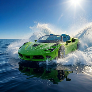 Lancha <span class=keywords><strong>de</strong></span> Alta Velocidad Estilo <span class=keywords><strong>Lamborghini</strong></span> Verde con Motor Yamaha, Embarcación Deportiva <span class=keywords><strong>de</strong></span> Fibra <span class=keywords><strong>de</strong></span> Vidrio para Alquiler en Lagos y Resorts Turísticos - Product Image 2