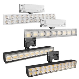 Moderna Lámpara de Riel LED de Aluminio 3000K/4000K/6000K 3 Colores Seleccionables 3CCT Ajustable 18W/24W/30W Regulable - Product Image 5
