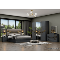 Schlafzimmerset Neues Design im Angebot MDF-Schlafzimmermöbel Komplette Sets Moderne Wohnmöbel Bett Schlafzimmerausstattung