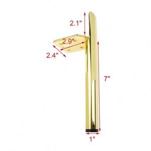 High Quality Industrial Gold Metal Furniture Legs for <b>Sofa</b> <b>Table</b> TV Stand-Modern Design Iron & Steel/Brass Options - Product Image 4