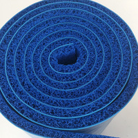 Rouleau de sol en PVC souple antidérapant, tapis Spaghetti à boucle en PVC en rouleaux