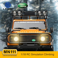 Lehoo Toys MN-111 1/18 4WD RC Crawler Truck, Coche de Carreras Todoterreno de Alta Velocidad Listo para Usar