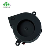 Poweryear 60x60x25 60mm 5V 12V 24V DC ventilateur ventilateur 60mm 6025 ventilateur de Ventilation centrifuge DC ventilateur de siège de voiture