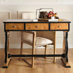 Moderne Retro Massief Houten Kaptafel Amerikaanse Antieke Franse Muur Entree Slaapkamer Tafel Met Tumor Huid Make-Up Ijdelheden - Product Image 1