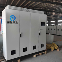 Boîte de distribution industrielle extérieure en acier inoxydable 304 IP54, armoire de commande PLC