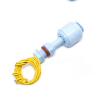 Capteur de niveau d'eau liquide PP 52 mm Interrupteur à flotteur horizontal vers le bas avec capteur de niveau d'eau de haute qualité