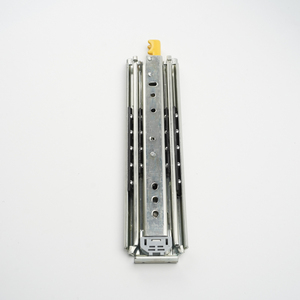 Riel para muebles de cocina de 76mm, Canal telescópico, rodamiento de bolas de extensión completa de 3 pliegues, deslizamiento de rodamiento de gabinete - Product Image 3