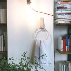 Fabricant de porte-serviettes en cuir, porte-serviettes de style moderne minimaliste, porte-serviettes en cuir créatifs et raffinés - Product Image 2