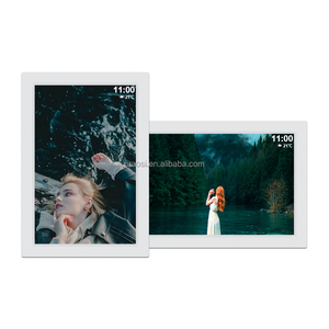 Suministro directo de fábrica 10,1 pulgadas IP 32GB marco de fotos digital de plástico con pantalla táctil LCD WIFI Cloud Contivity a través de Frameo Shares - Product Image 2