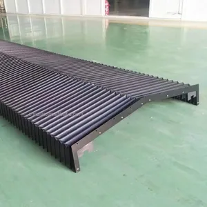 CNC Linear Guide Cover For Laser Machine Accordion Bellows Way Protective Shield Flexible Bellow Cover