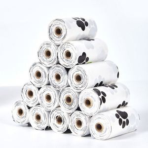 Popular Small Eco-Friendly Biodegradable Dog Poop Bags Sustainable Polyester Plastic with Scent for Pet Waste Management - Product Image 1