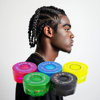 OEM barbiere fornitura di acqua di base forte tenuta opaca degli uomini capelli pomade cera per gli uomini