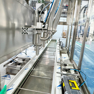 Fertilizante líquido automático Pintura Pegamento Aceite <span class=keywords><strong>lubricante</strong></span> Pesaje Barril grande Pintura al óleo Máquina de llenado de líquidos químicos - Product Image 4
