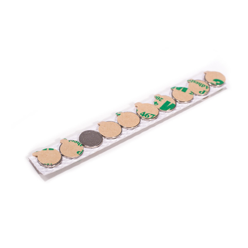 Premium Self-Adhesive Disc Magnets Sold in Pairs for Bag Clips