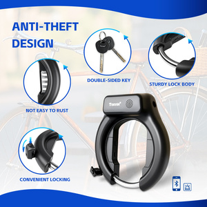 Tonyon at nalı Iot kilit anti-hırsızlık Ebike döngüsü çerçeve kilidi bisiklet akıllı bisiklet aksesuarları Bluetooth Smartphone App ile kilit - Product Image 2