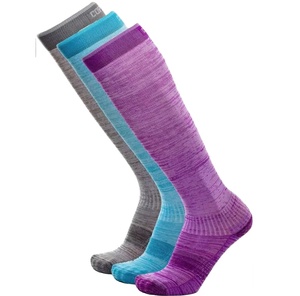 <span class=keywords><strong>Chaussettes</strong></span> de compression montantes pour femme à dégradé chiné, à pression graduée, pour la course, le voyage et le soulagement de la fatigue, personnalisables - Product Image 1