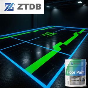 Revestimiento de Piso Epóxico de Bajo Costo para Canchas Deportivas, Parques de Diversiones y Pasillos Peatonales, de PU Altamente Elástico - Product Image 3