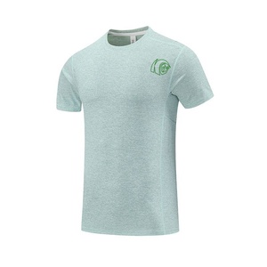 T-shirt <span class=keywords><strong>Micro</strong></span>-Mesh Rafraîchissant à Séchage Rapide, Anti-Transpiration Unidirectionnelle, Non Collant, Idéal pour la Course Estivale, le Marathon et les Tenues Décontractées - Product Image 4