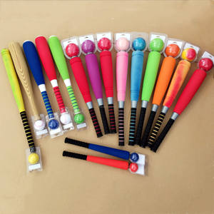 Juguetes OEM de fábrica de China para niños, juego de béisbol de tamaño personalizado, espuma de goma, espray color Murciélago y bola, para jugar al aire libre - Product Image 4