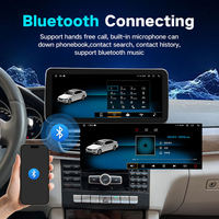 Lecteur DVD de voiture 10,25 pouces, Android Auto, CarPlay, écran pour autoradio, pour Mercedes Classe E 4.0 W212 2009-2012