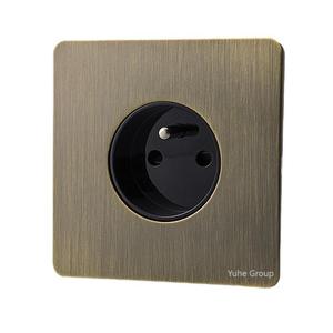 Bronzed Socket Brass <b>Switch</b> Stainless Steel <b>Retro</b> Old Brushed <b>Retro</b> Dimmer <b>Switch</b> <b>Light</b> Metal Panel <b>Switch</b> - Product Image 6