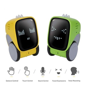 <span class=keywords><strong>Robot</strong></span> éducatif coloré alimenté par l'IA, doté d'une fonction d'enregistrement vocal et d'un jouet <span class=keywords><strong>robot</strong></span> interactif IA. - Product Image 1