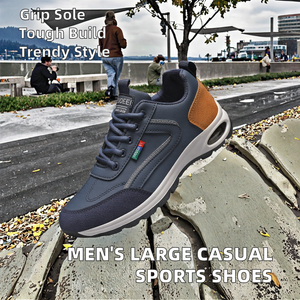 Zapatillas Deportivas Casuales para Hombre, Talla Grande, Ligeras, Versátiles, con Suela Gruesa, a la Moda, de Malla, Nuevas - Product Image 2