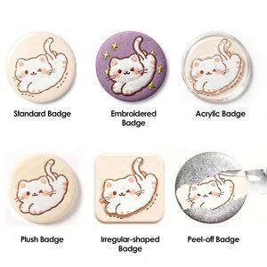 Badge de sublimation personnalisé avec photo, épingles à revers sur mesure en fer blanc, comme ornement pour sac ou cadeau - Product Image 6