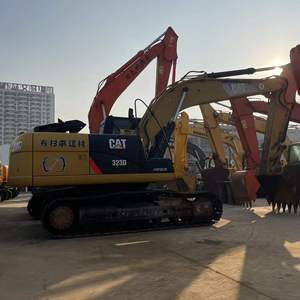 Excavadora Usada 323D de 22 Toneladas, Excavadora Hidráulica de Segunda Mano, Bomba Hidráulica, Caja de Cambios, 100% Origen Japonés, para Uso en Construcción - Product Image 1
