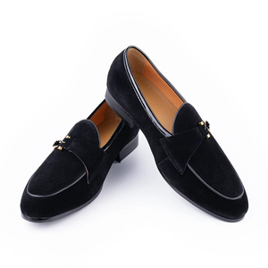 Factory <strong>Customized</strong> Men's Cow Suede <strong>Loafers</strong> High Quality Height Increasing Casual Office Daily Slip-On Shoes New Design Man Shoe - Product Image 5