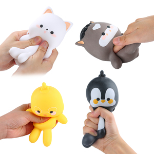 <span class=keywords><strong>Tiktok</strong></span> vente chaude porte-clés OEM jouets à presser longue jambe slime poussin jouets en peluche soulagement du stress fidget jouets pour enfants - Product Image 5