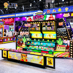 Juego de Lanzamiento de Anillos Plegable Personalizado LTG, Fácil de Instalar, Crazy Cowboy, para Centro de Juegos Familiares, Puesto de Juegos de Carnaval en Interiores - Product Image 1