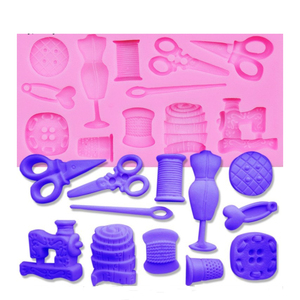 Hình chữ nhật phác thảo 3D kéo mannequin Máy may chủ đề Băng đo nút kim <span class=keywords><strong>pin</strong></span> thợ may công cụ Silicone khuôn bánh - Product Image 6
