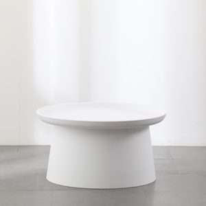 China Manufacturer Living Room Furniture Scandinavian Style Round White Polypropylene PP Plastic Coffee <strong>Side</strong> <strong>Table</strong> - Product Image 6