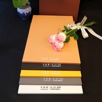 Tablero de Partículas PET con Textura de Pintura Italiana Mate y de Alto Brillo, Material Ecológico para Fabricación de Muebles de Interior