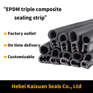 Gioăng cao su EPDM ép đùn ô tô, xe tải, cửa xe, nẹp chắn nước, viền cửa kính tùy chỉnh - Product Image 2