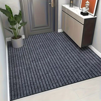 Tapis de porte de bureau personnalisé de luxe, durable, antidérapant, rembourré, épais (5-6 mm), avec support en PVC et 7 bandes, vente en gros