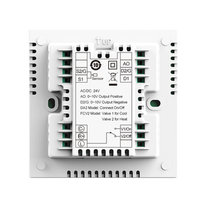 Thermostat de climatisation 24V pour ventilateur moteur BLDC 0-10V à 2 tuyaux avec minuterie marche/arrêt programmable et capteur à distance HL2023DA2-DF-E 0-10 - Product Image 4